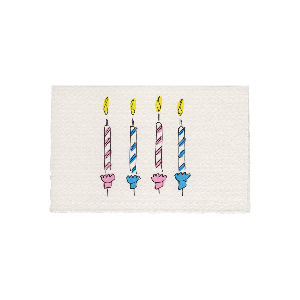 Birthday Candles Card: 1