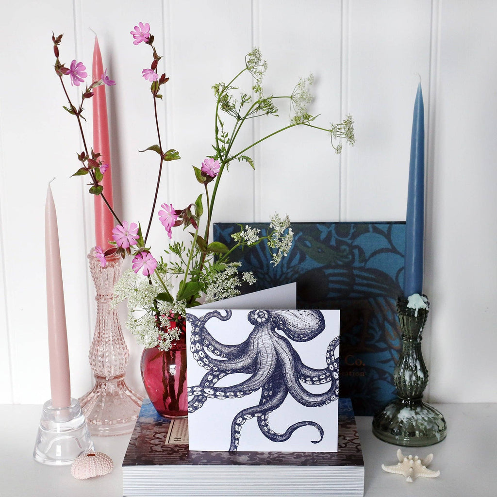 Octopus Greetings Card