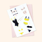 Illustrated Swimsuit "Birthday Girl" Summer Birthday Card