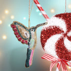 Beaded Hummingbird Hanging Decoration