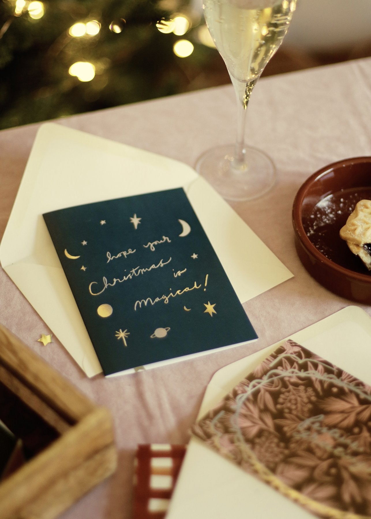 Annie Dornan Smith - Celestial Magical Christmas Card